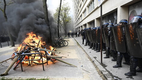 Protestai Prancūzijoje
