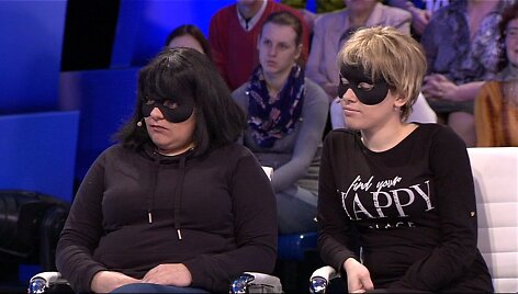 Anyk&scaron;čių meras Sigutis Obelevičius TV studijoje susitiko su prostitutėmis