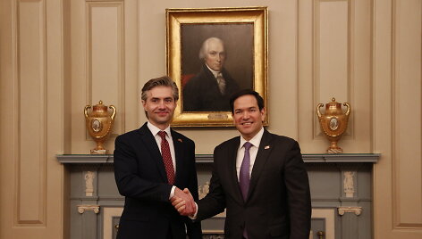 Kęstutis Budrys susitiko su Marco Rubio