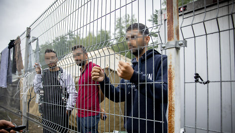 Rūdninkų stovykloje migrantai laukia sprendimo dėl prieglobsčio