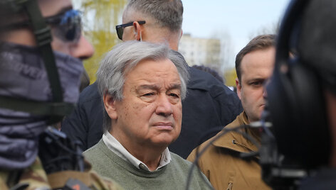 Antonio Guterresas Borodiankoje