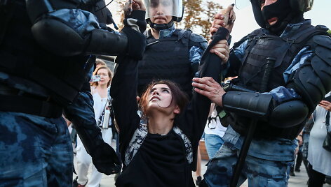 Protestas Maskvoje