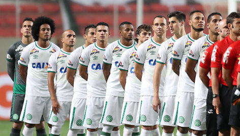 „Chapecoense“ žaidėjai