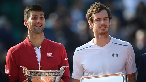 Novakas Džokovičius ir Andy Murray