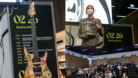 Įvyko pirmasis „Muzikos salės“ aukcionas: aktyviausiai varžytasi dėl „G&G Sindikato“ gitaros