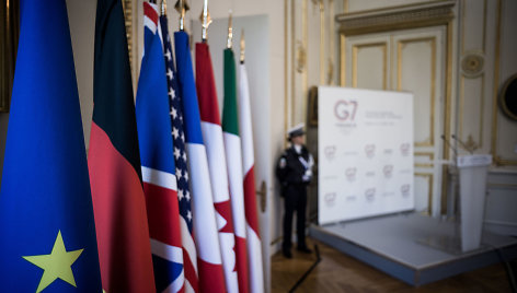 Prancūzijoje – G7 užsienio reikalų ministrų susitikimas