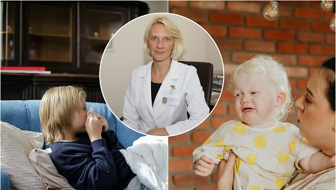 Vaikų infekcinių ligų gydytoja Inga Ivaškevičienė / Sergantys vaikai (asociatyvinė nuotr.)