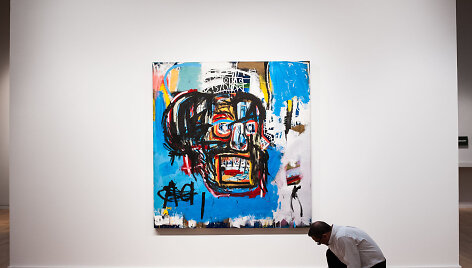 Jeano-Michelio Basquiat 1982 metų paveikslas &bdquo;Be pavadinimo&ldquo; (Untitled)