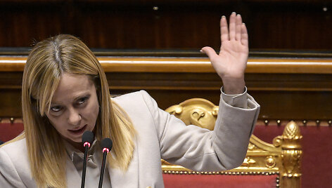 Giorgia Meloni / Riccardo Antimiani / ZUMAPRESS.com