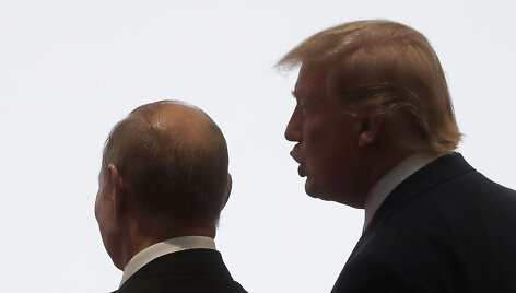 Vladimiras Putinas ir Donaldas Trumpas