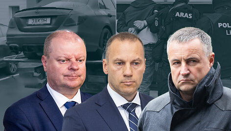 Saulius Skvernelis, Linas Pernavas ir Renatas Požėla