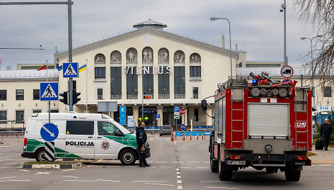 Pranešta apie sprogmenis Vilniaus oro uoste