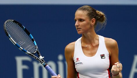 &bdquo;US Open&ldquo; čempionato finalas: Angelique Kerber &ndash; Karolina Pli&scaron;kova