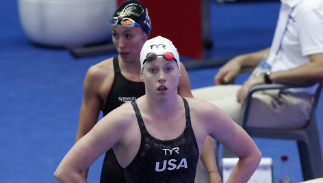 Lilly King buvo diskvalifikuota ketvirtadienį.