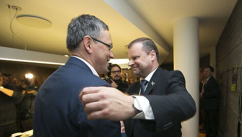 Vytautas Bakas ir Saulius Skvernelis