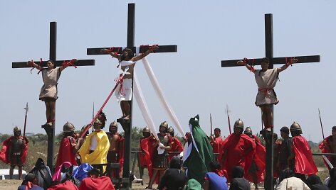 Paskutinių Jėzaus Kristaus gyvenimo valandų aktartojimas Filipinuose