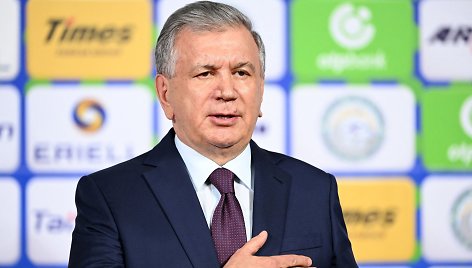 Uzbekistano prezidentas Shavkatas Mirziyoyevas