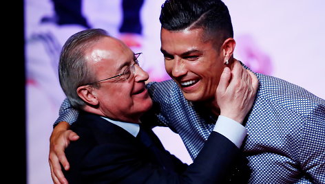 Florentino Perezas ir Cristiano Ronaldo