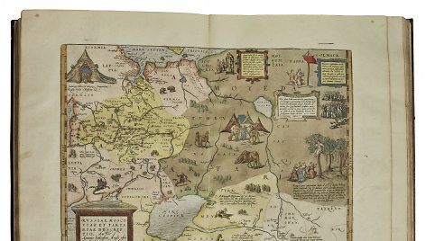 Aukcione parduodamas seniausias žinomas XVI a. pasaulio atlasas