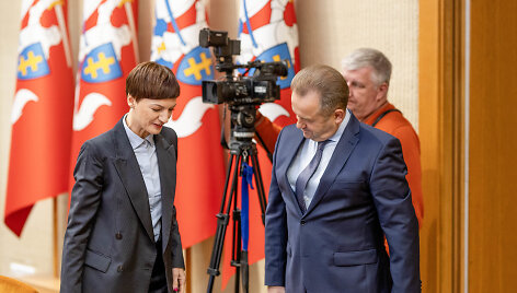Monika Garbačiauskaitė-Budrienė, Artūras Skardžius