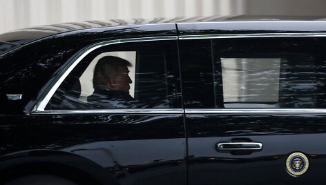 Donaldas Trumpas / WIN MCNAMEE / Getty Images via AFP