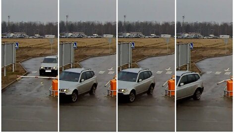 &bdquo;BMW X3&ldquo; vairuotojas Kauno oro uoste