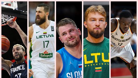 B grupėje žais trylika NBA krepšininkų, tarp jų Rudy Gobertas, Jonas Valančiūnas, Luka Dončičius, Domantas Sabonis, Dennisas Schroderis.