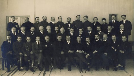 Aukštųjų kursų dėstytojai 1921 m.