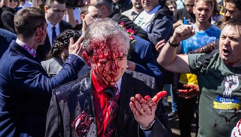 Dažais aplietas Rusijos ambasadorius Var&scaron;uvoje