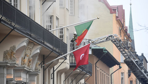 Gaisras Portugalijos ambasadoje