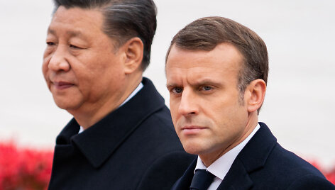 Xi Jinpingas, Emmanuelis Macronas
