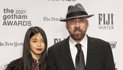 Nicolas Cage'as ir Riko Shibata / &bdquo;Scanpix&ldquo; nuotr.