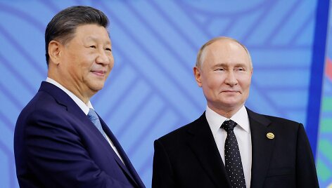 Xi Jinpingas ir Vladimiras Putinas