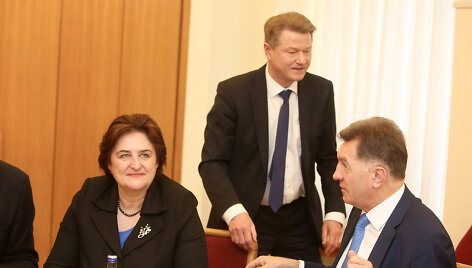 Loreta Graužinienė, Rolandas Paksas, Algirdas Butkevičius
