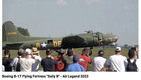 „Boeing B-17G Flying Fortress“, pagamintas Antrojo pasaulinio karo pabaigoje ir skraidantis iki šiol