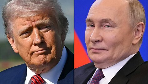 Donaldas Trumpas ir Vladimiras Putinas