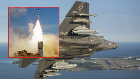 Naikintuvas F-35 ir oro gynybos sistema S-400