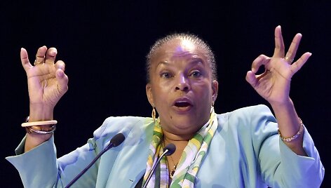Prancūzijos teisingumo ministrė Christiane Taubira