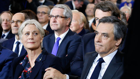 Penelope Fillon su vyru Francois