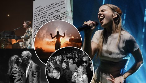 Gabrielės Vilkickytės koncertas Kauno „Žalgirio“ arenoje