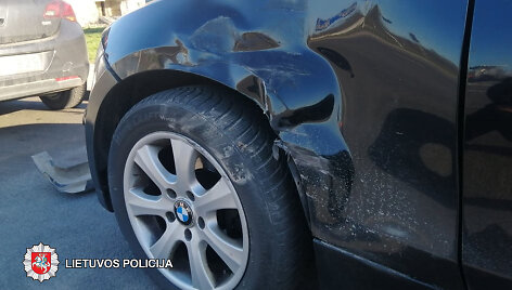 Apgadintas automobilis &bdquo;BMW 118&ldquo;