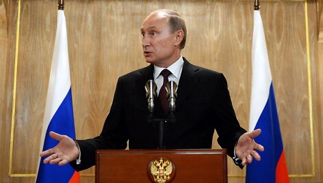 Rusijos prezidentas Vladimiras Putinas