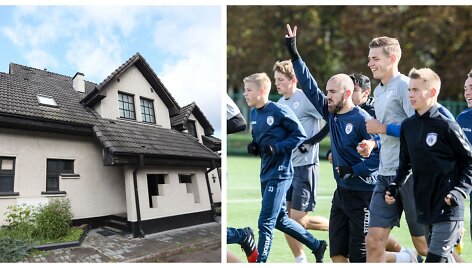Kauno &bdquo;Stumbro&ldquo; futbolininkų gyvenimas