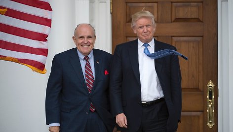 Rudy Giuliani ir Donaldas Trumpas