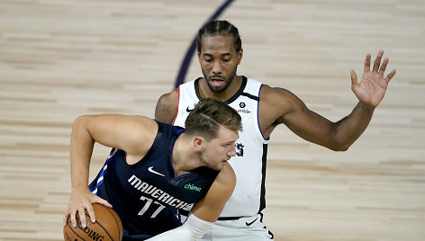 Pirmajame atkrintamųjų etape „Mavericks“ žais prieš „Clippers“