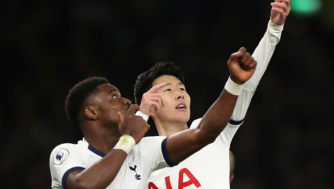 Serge'as Aurier ir Song Heung-Minas