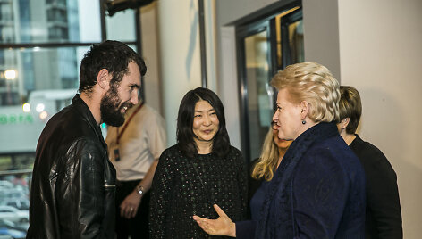 Mantas Kvedaravičius ir Dalia Grybauskaitė