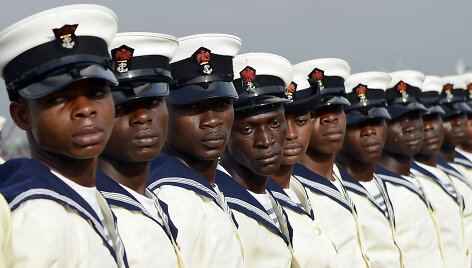 Nigerjos karinio jūrų laivyno kariai