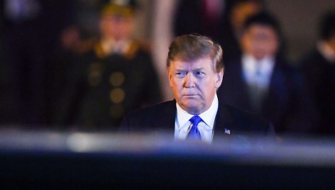 Donaldas Trumpas atvyko į Vietnamą