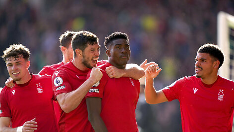 Taiwo Awoniyi padovanojo pergalę &bdquo;Nottingham Forest&ldquo; komandai